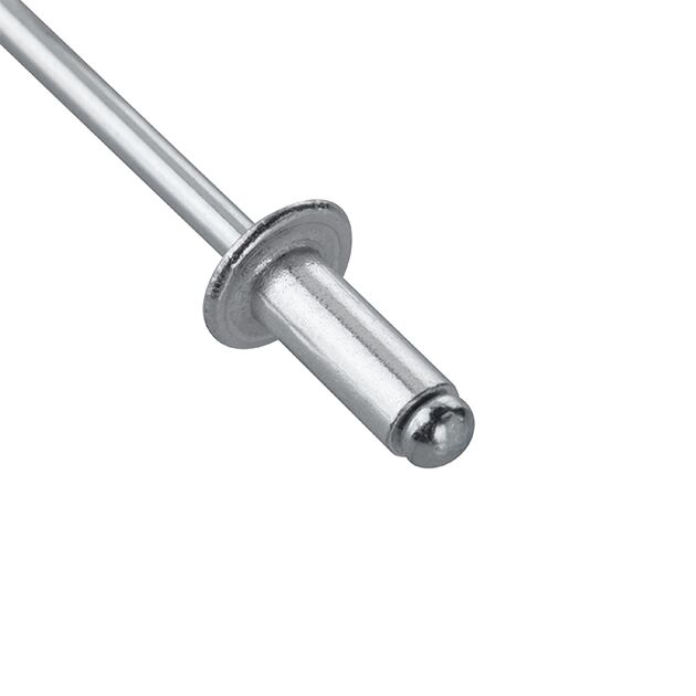 Заклепка алюминиевая 4,0x10 мм, 50 шт, INTERTOOL RT-4010, фото , изображение 3 | SNABZHENIE.com.ua