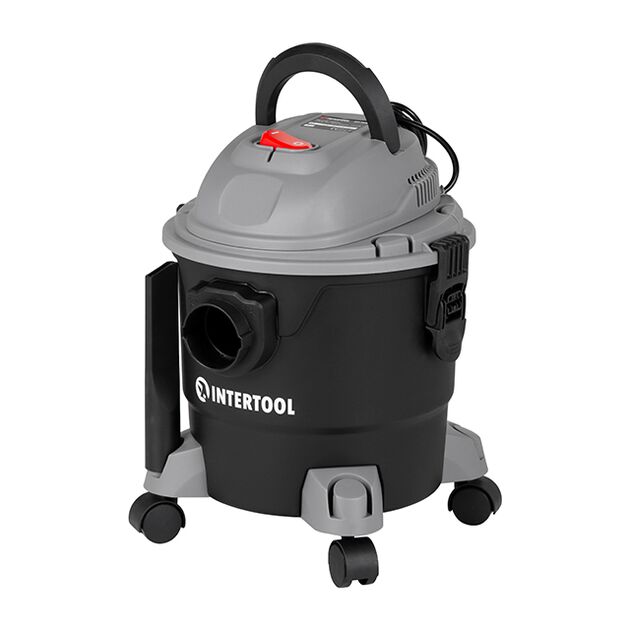 Пилосос будівельний 1.0 кВт, бак 15 л., пластик, >17кПа, фото , изображение 3 | SNABZHENIE.com.ua