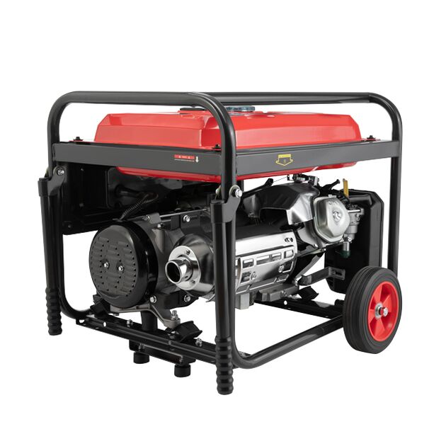 Генератор бензиновий 8/8.5 кВт, 380/220 В, 25 л, електро+ручний старт, мідна обмотка, STORM INTERTOOL DT-1186, фото , зображення 2 | SNABZHENIE.com.ua