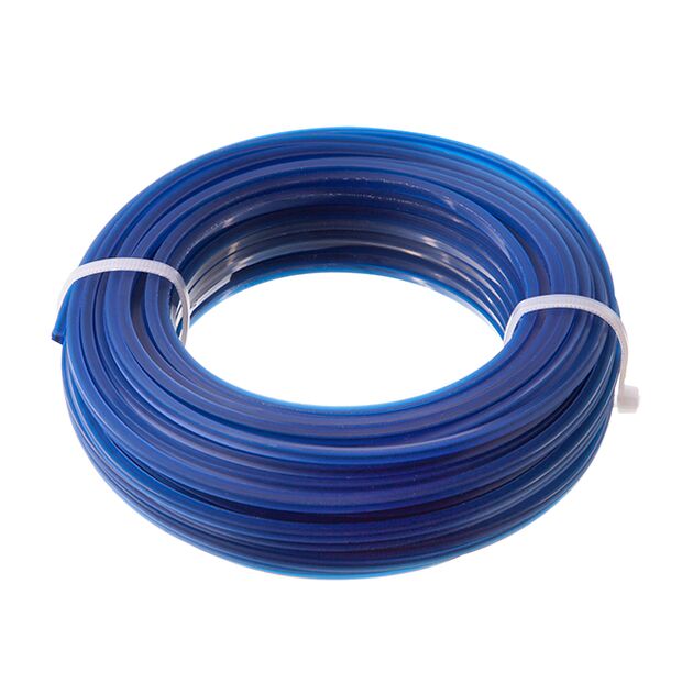 Армована квадратна леска для триммера 2.7 мм, 15 м INTERTOOL DT-2319, фото , зображення 2 | SNABZHENIE.com.ua