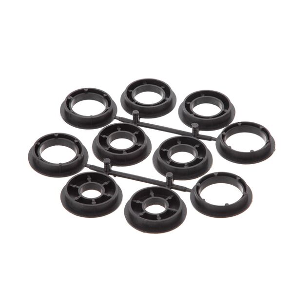 Щітка кільцева, 150×32 мм, кручений дріт покритий латунню, 6500 об/хв, фото , изображение 3 | SNABZHENIE.com.ua