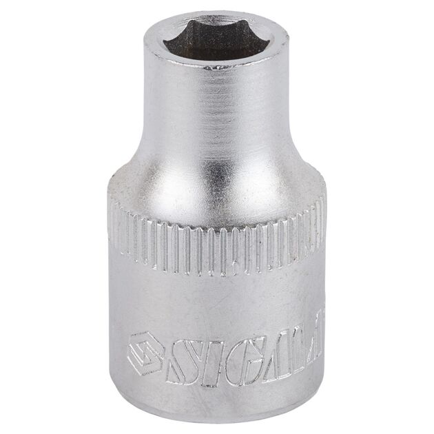 Насадка короткая 1/2" 9мм CrV mid SIGMA (6071091), фото , изображение 2 | SNABZHENIE.com.ua