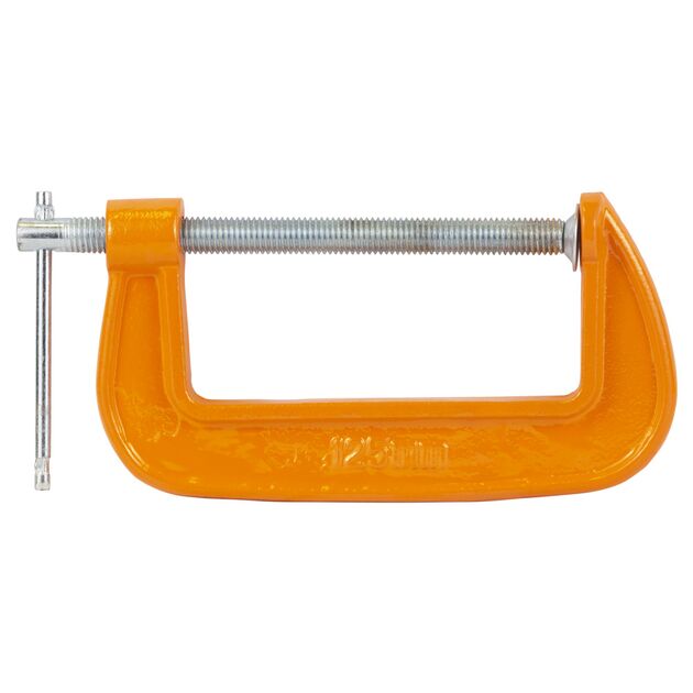 Струбцина столярна тип G 125мм GRAD (4241545), фото , зображення 2 | SNABZHENIE.com.ua