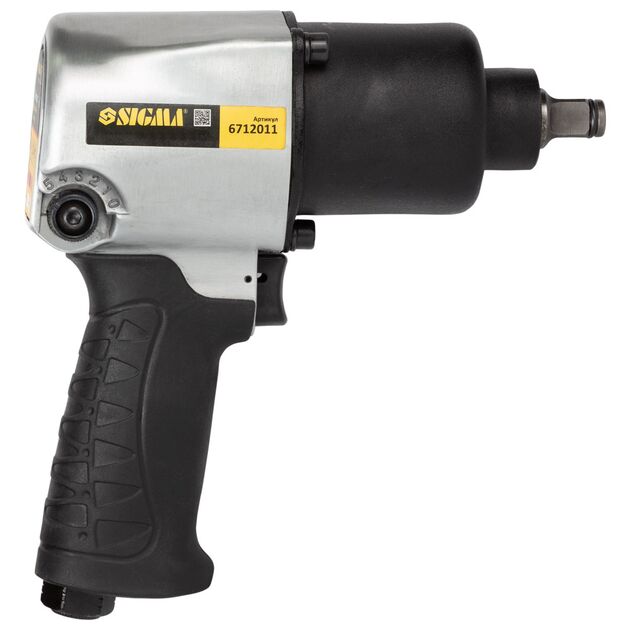 Гайковерт пневматический 1/2" 640Нм SIGMA (6712011), фото , изображение 2 | SNABZHENIE.com.ua