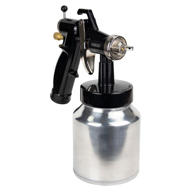 Электрический краскораспылитель HVLP 450Вт SIGMA 1.4/1.8мм, фото , изображение 2 | SNABZHENIE.com.ua