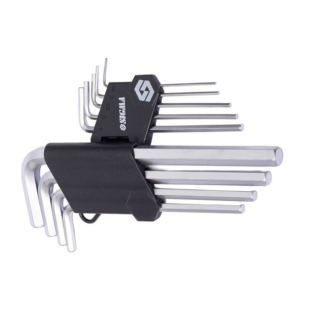 Шестигранні ключі 9шт 1.5-10мм CrV (середні) SIGMA (4022021), фото , зображення 3 | SNABZHENIE.com.ua