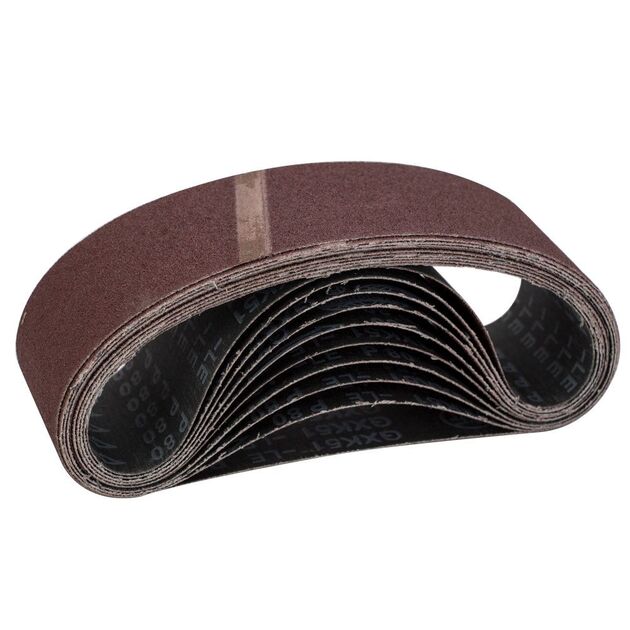 Шлифовальная лента 75x533 мм зерно 80 SIGMA 10 шт (9152081), фото  | SNABZHENIE.com.ua