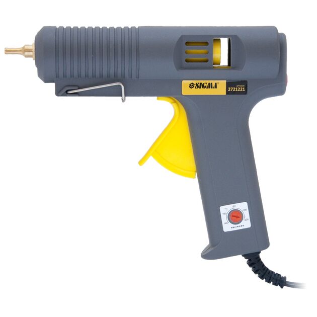 Термоклеевой пистолет с регулировкой температуры 140-220°C, 500Вт, фото  | SNABZHENIE.com.ua