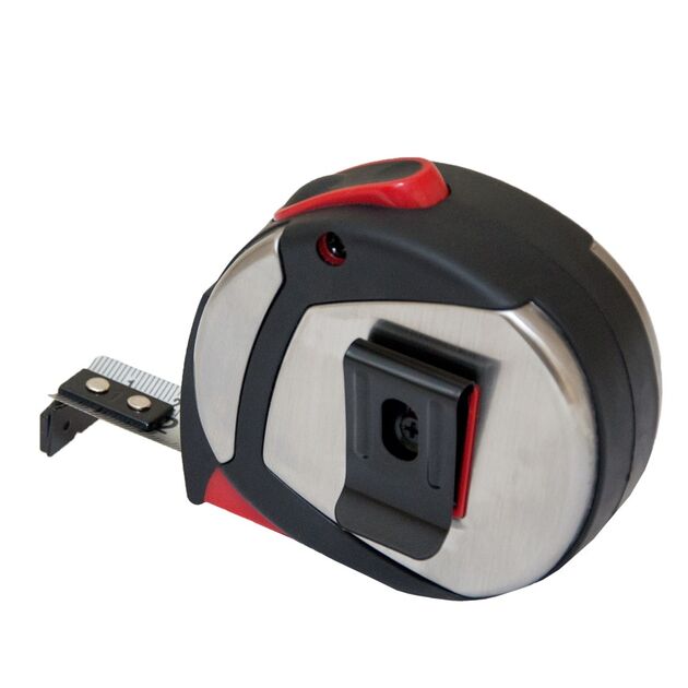 Магнитная рулетка 5м*19мм ULTRA, нейлоновое покрытие, фото , изображение 2 | SNABZHENIE.com.ua