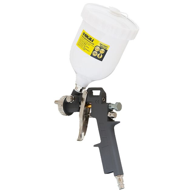 Краскораспылитель SIGMA HP 1.5 с в/б (пласт) (6811041), фото , изображение 3 | SNABZHENIE.com.ua