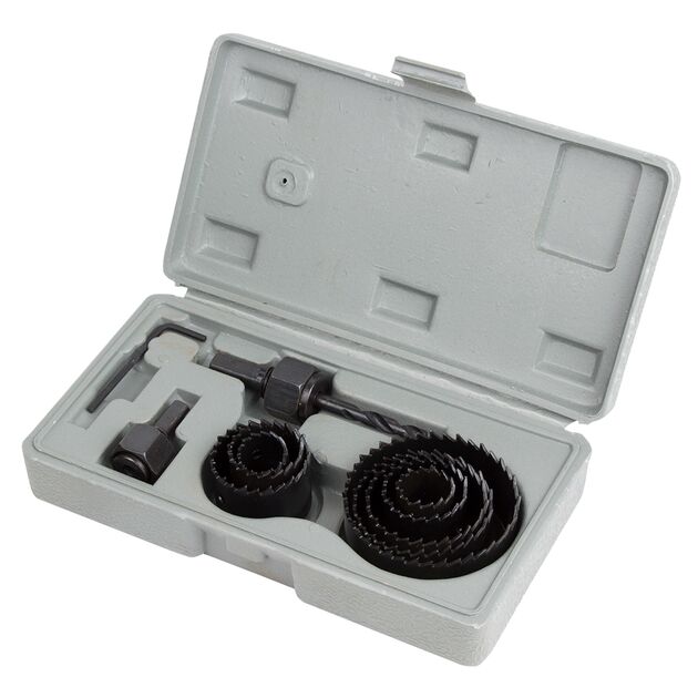 Коронки по дереву наборные 19-65 мм (кейс) SIGMA (1520111), фото , изображение 2 | SNABZHENIE.com.ua