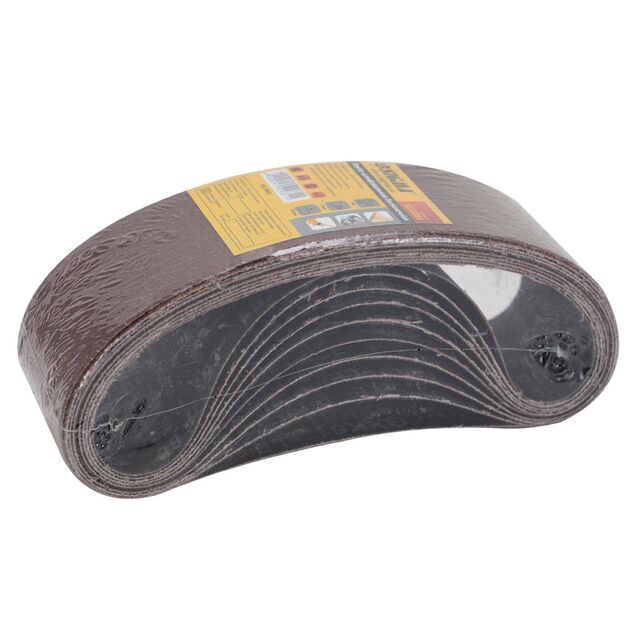 Шлифовальная лента 75x533 мм зерно 80 SIGMA 10 шт (9152081), фото , изображение 2 | SNABZHENIE.com.ua