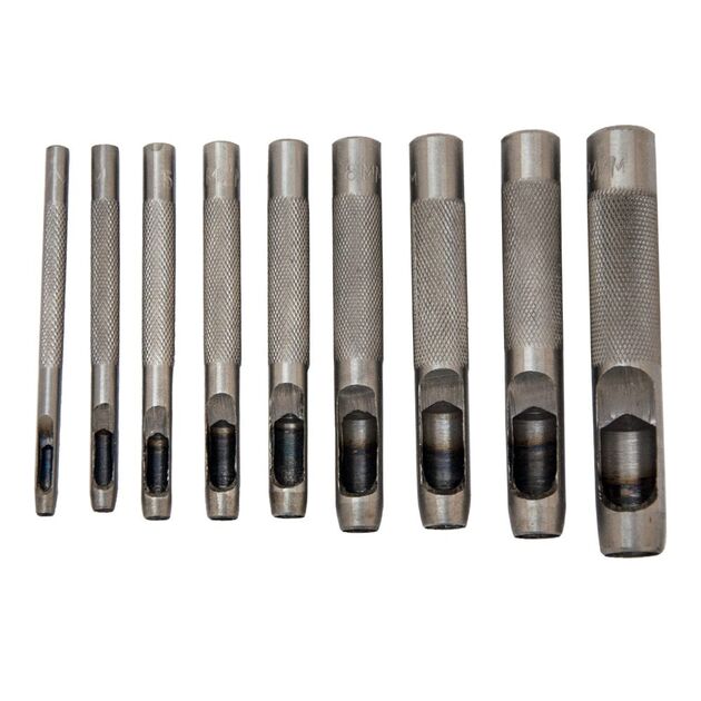 Набор просечек 9 ед. 3-12мм в кейсе SIGMA (4328411), фото , изображение 2 | SNABZHENIE.com.ua