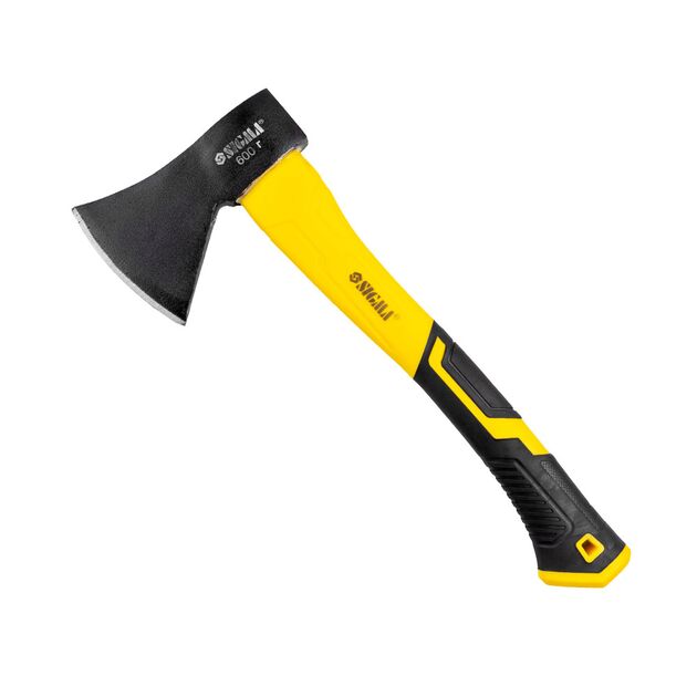 Топор 600г с фиберглассовой ручкой SIGMA (4321061), фото , изображение 3 | SNABZHENIE.com.ua