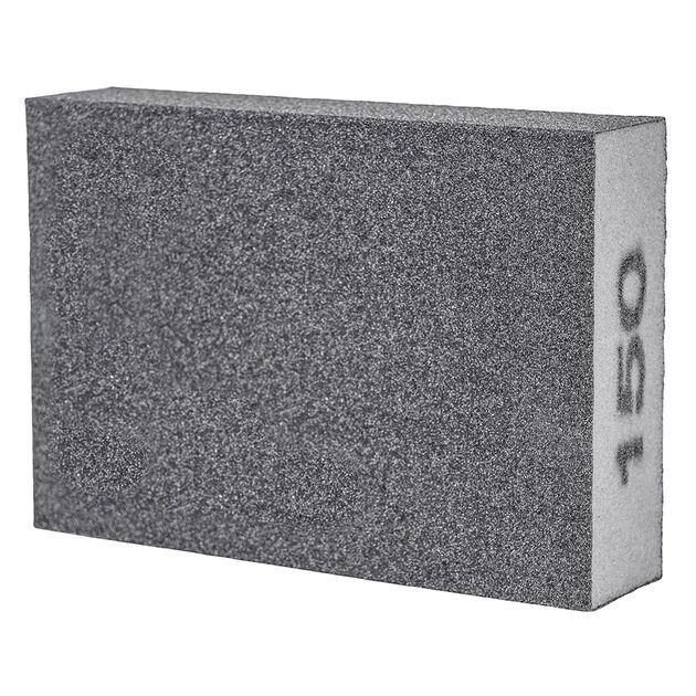 Губка шліфувальна чотиристороння 100*70*25мм P150 SIGMA (9130681), фото , зображення 2 | SNABZHENIE.com.ua