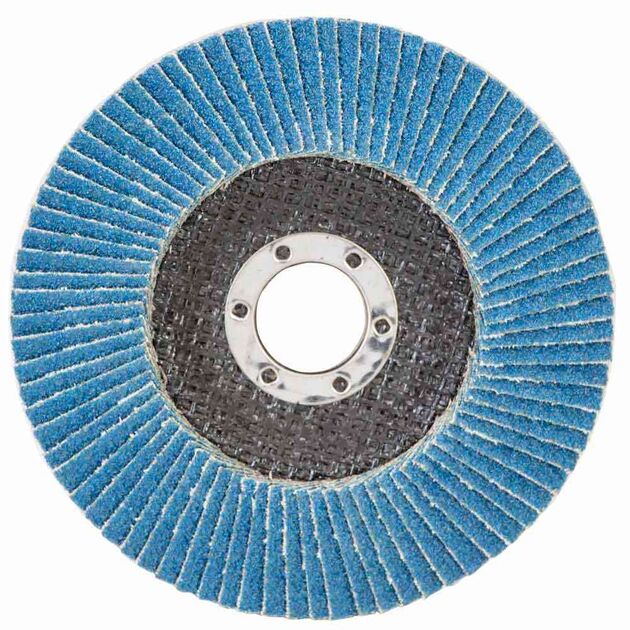 Круг лепестковый торцевой Т29 (конический) ZA Ø125мм P80 SIGMA (9173541), фото  | SNABZHENIE.com.ua