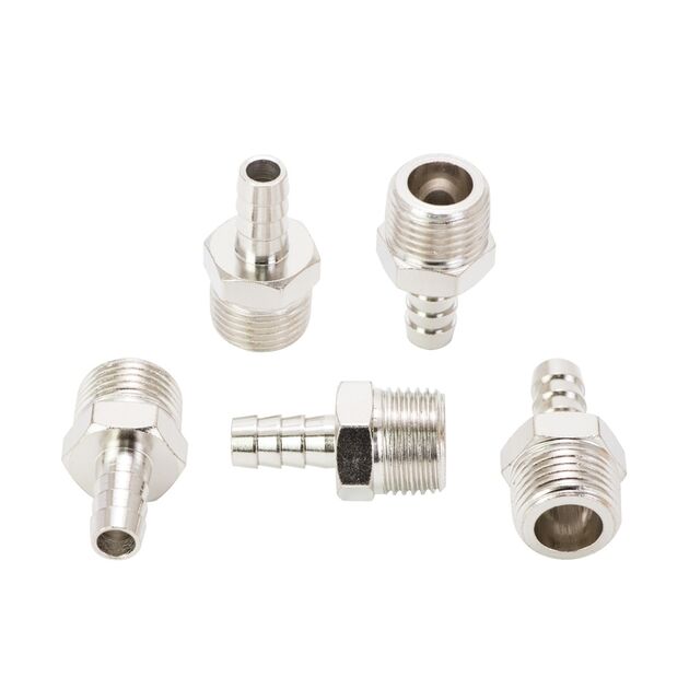 Штуцер для шланга з зовнішнім різьбовим з'єднанням 10мм MT 1/2 SIGMA (7023341), фото , зображення 2 | SNABZHENIE.com.ua