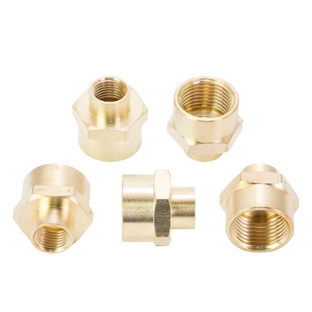 З'єднання FT 1/4 × 1/2 (латунь) SIGMA (7025141), фото , зображення 2 | SNABZHENIE.com.ua