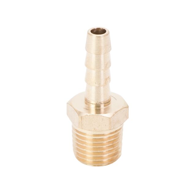 Штуцер латунный для шланга 6мм с наружной резьбой MT 1/4 SIGMA, фото  | SNABZHENIE.com.ua