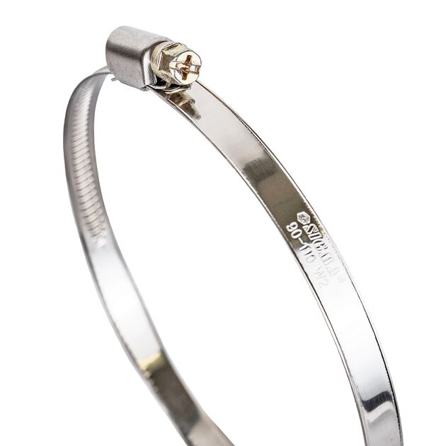 Хомут червячный нержавеющий 9мм D90-110мм 10шт SIGMA, фото , изображение 2 | SNABZHENIE.com.ua