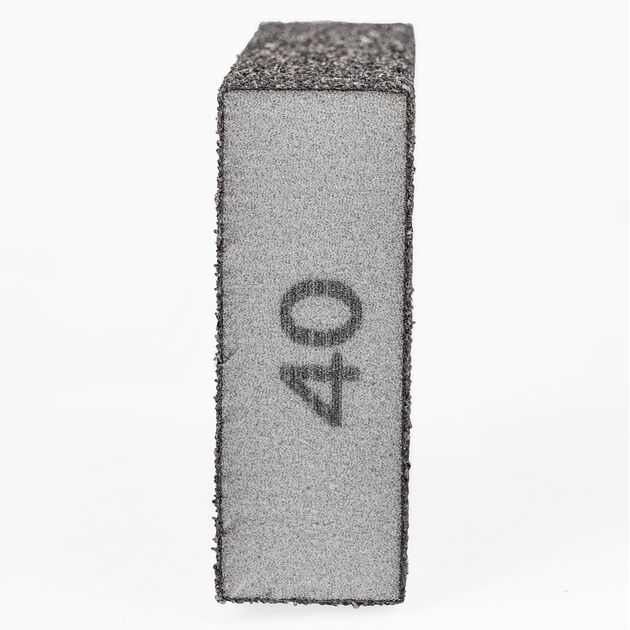 Губка шліфувальна чотиристороння 100*70*25мм P40 SIGMA (9130631), фото , зображення 3 | SNABZHENIE.com.ua