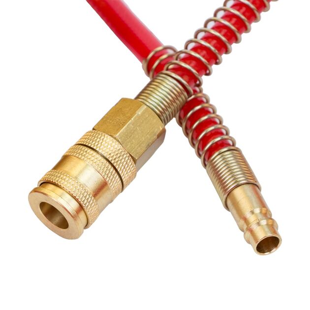 Шланг спіральний полиуретановий (PU) армований 15м 6.5×10мм REFINE (7013481), фото , зображення 3 | SNABZHENIE.com.ua