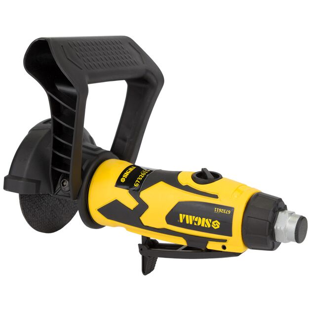 Прямая пневматическая шлифмашинка 75мм SIGMA (6732611), фото , изображение 3 | SNABZHENIE.com.ua