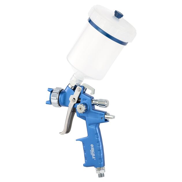 Краскораспылитель HVLP 1.4мм 170-285л/мин 2.5бар 500мл REFINE, фото , изображение 3 | SNABZHENIE.com.ua