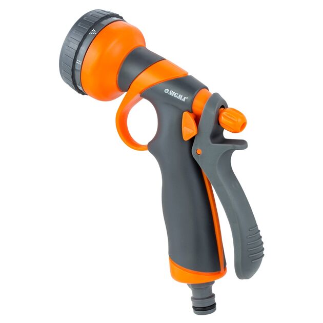 Пістолет-розпилювач 8-ми режимний (ABS+TPR) FLORA (5011354), фото , зображення 3 | SNABZHENIE.com.ua