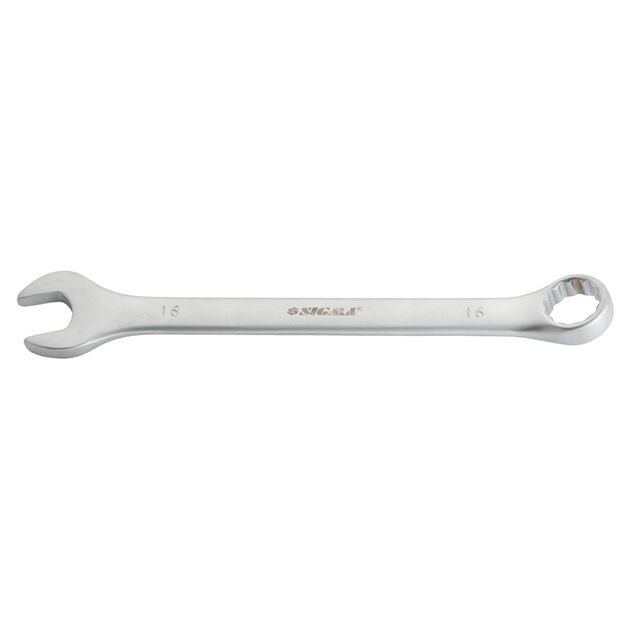 Ключ рожково-накидной 16мм CrV satine с подвесом SIGMA, фото , изображение 3 | SNABZHENIE.com.ua