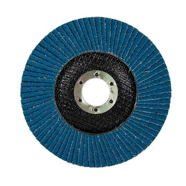 Круг лепестковый торцевой Т27 (прямой) ZA Ø125мм P80 SIGMA (9173041), фото  | SNABZHENIE.com.ua