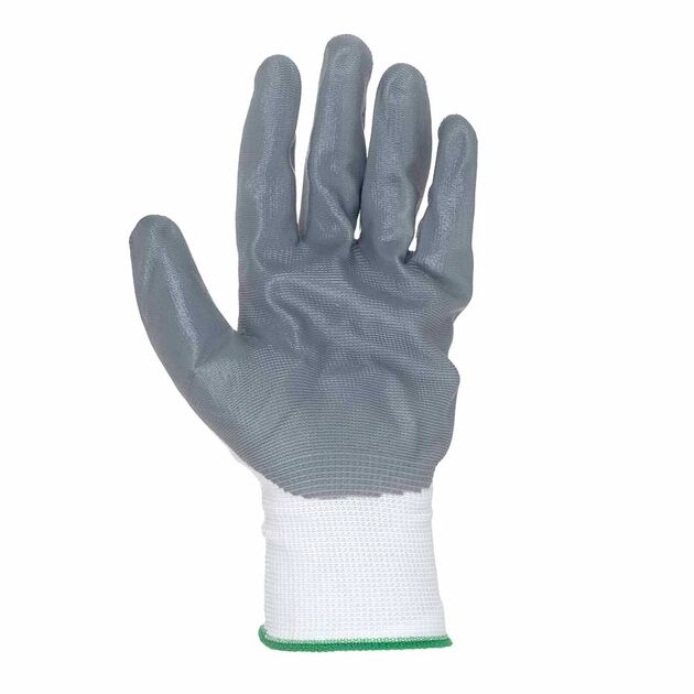 Перчатки трикотажные с нитриловым покрытием р10, серые, SIGMA, фото , изображение 3 | SNABZHENIE.com.ua