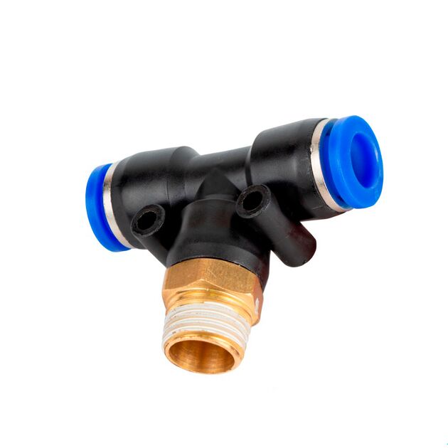 Штуцер цанговый Т-образный Ø12мм МТ 3/8 SIGMA (7027461), фото  | SNABZHENIE.com.ua