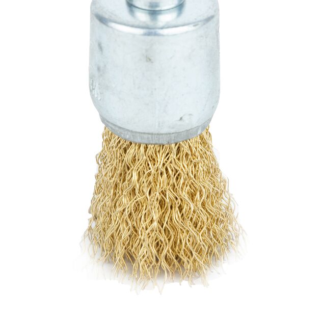 Набор проволочных щеток 3шт 25; 50; 50мм, хвостовик 6мм GRAD, фото , изображение 3 | SNABZHENIE.com.ua