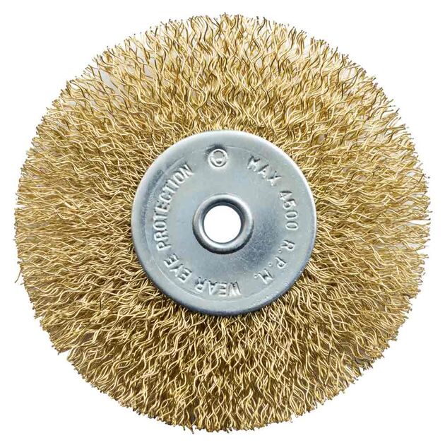 Набор проволочных щеток 5шт, 25-75мм, хвостовик 6мм, GRAD, фото , изображение 2 | SNABZHENIE.com.ua