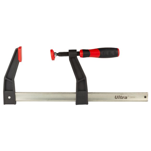 Струбцина столярна тип F 300*120мм DIN 5117 посилена ULTRA (4242312), фото  | SNABZHENIE.com.ua