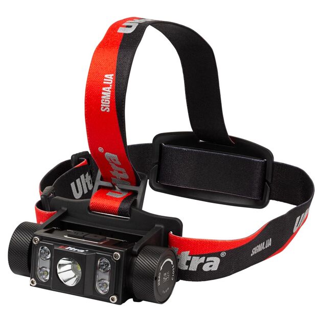 Фонарь налобный LED аккумуляторный 1000Лм Li-ion 21700 4000мАч ULTRA, фото  | SNABZHENIE.com.ua