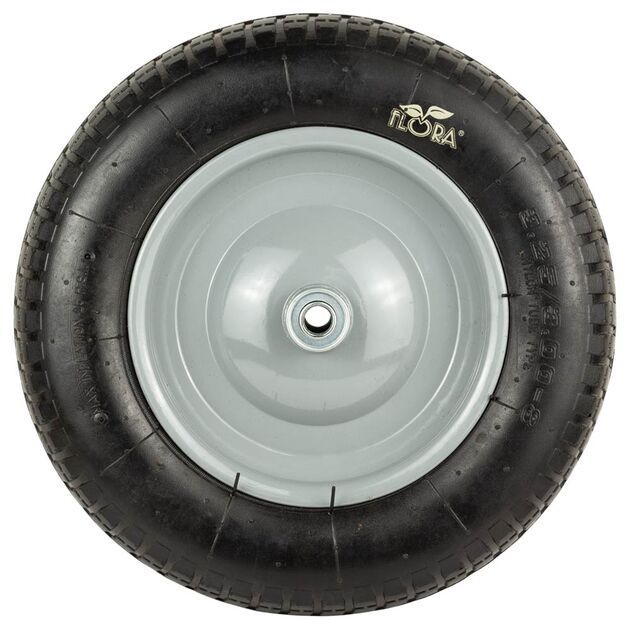 Пневматическое колесо 14" (3.50-8) для тачки FLORA 360*85мм, фото  | SNABZHENIE.com.ua