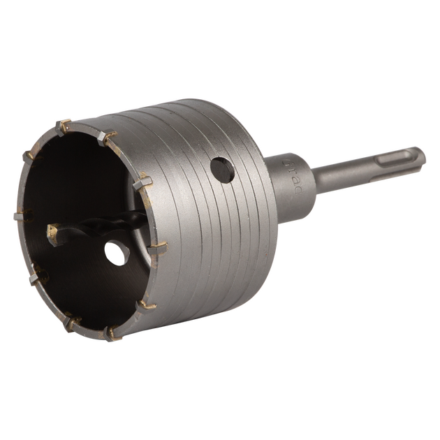 Коронка по бетону 80*70мм 10 зубців + хвостовик 110мм SDS-plus GRAD (1514405), фото , зображення 2 | SNABZHENIE.com.ua