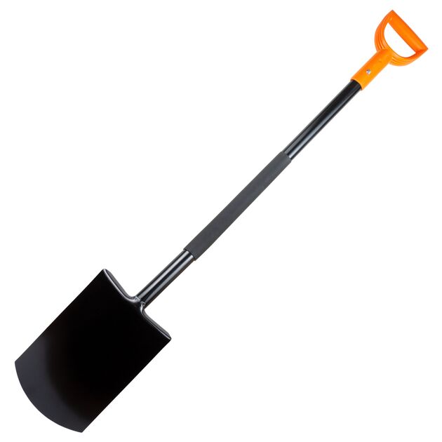 Лопата штыковая прямоугольная с металлической ручкой 290*195*1170мм, фото , изображение 2 | SNABZHENIE.com.ua