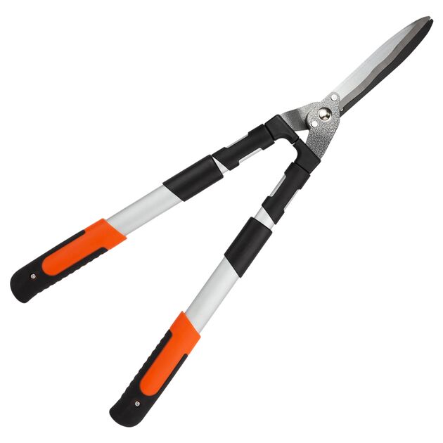 Телескопические ножницы для кустов FLORA, алюминиевые рукоятки 711-833мм, фото , изображение 2 | SNABZHENIE.com.ua