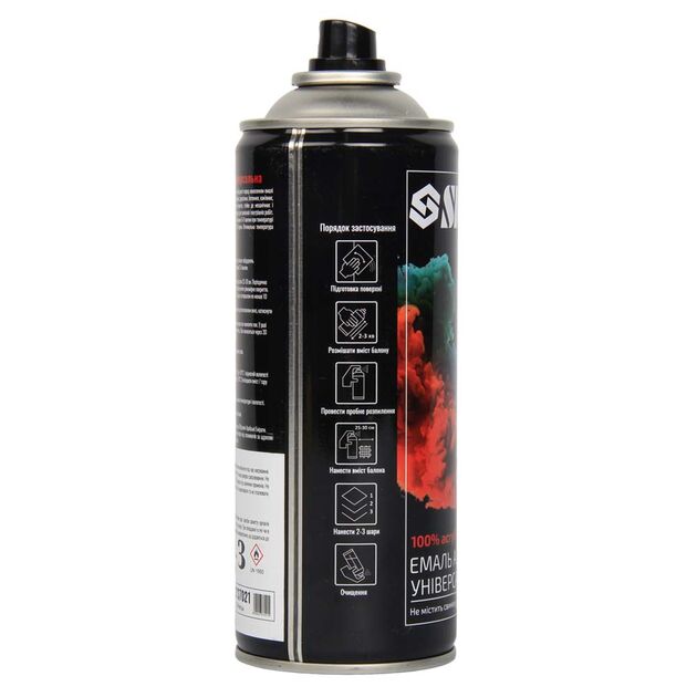 Емаль аерозольна акрилова 400мл RAL 1021 канаречно-жовтий глянець SIGMA (2737021), фото , зображення 3 | SNABZHENIE.com.ua