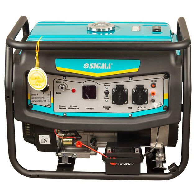 Генератор бензиновый 3.5/4.0 кВт с АВР SIGMA, фото , изображение 3 | SNABZHENIE.com.ua