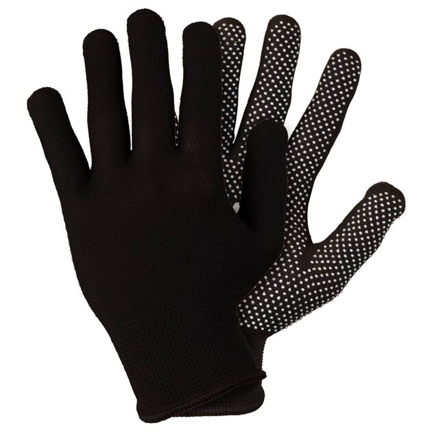 Перчатки трикотажні з точковим ПВХ покриттям р8 Мікроточка (чорні) SIGMA (9442931), фото  | SNABZHENIE.com.ua