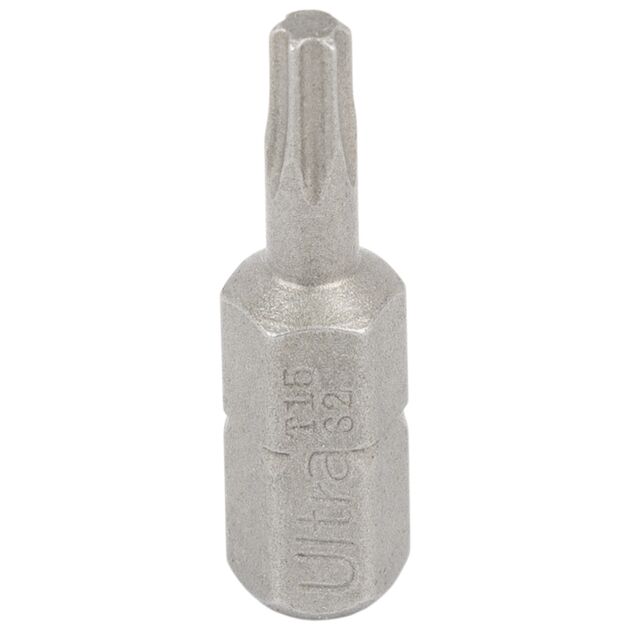 Биты TORX 15*25мм 10шт S2 (блистер) ULTRA, фото , изображение 2 | SNABZHENIE.com.ua