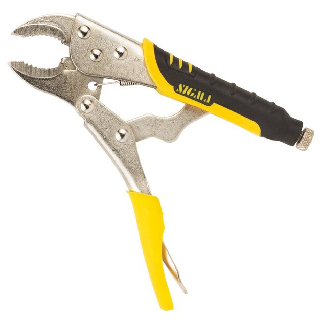 Клещи зажимные полукруглые 180мм CrV универсальные, фото , изображение 3 | SNABZHENIE.com.ua