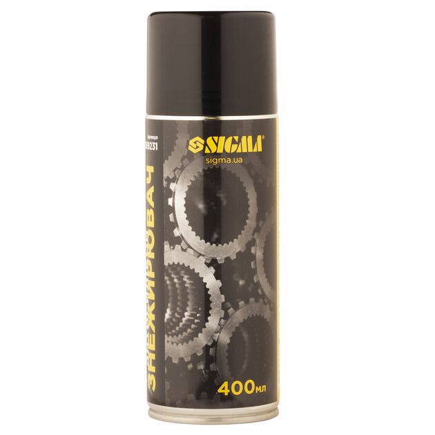 Очиститель обезжириватель антисиликон 400мл SIGMA (6369231), фото , зображення 2 | SNABZHENIE.com.ua