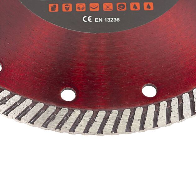 Круг алмазный Турбо 180*22.2мм Ultra, фото , изображение 3 | SNABZHENIE.com.ua