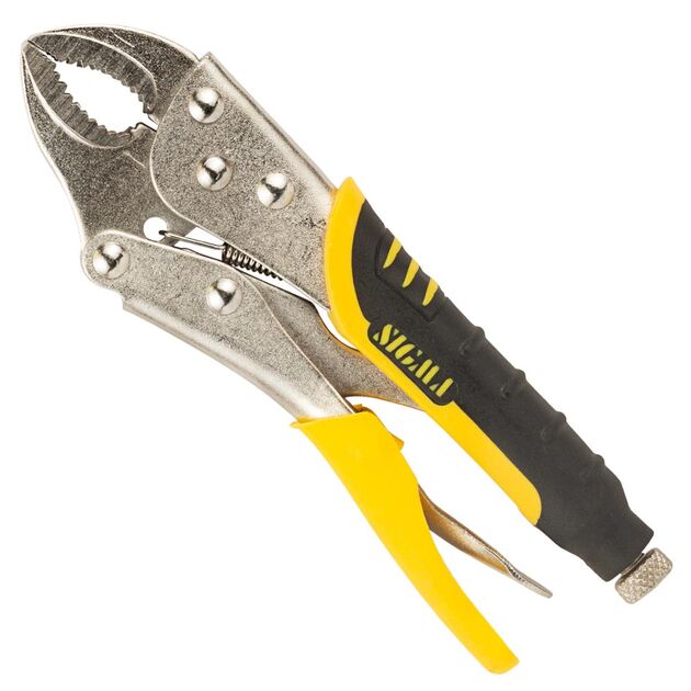Клещи зажимные полукруглые 180мм CrV универсальные, фото  | SNABZHENIE.com.ua