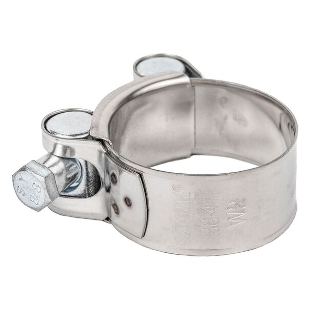 Хомут силовой нержавеющий 20мм Ø38-41мм SIGMA (2508131), фото , зображення 2 | SNABZHENIE.com.ua